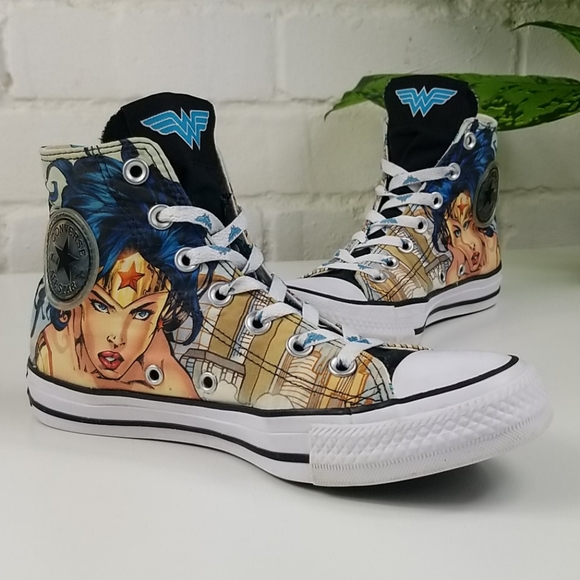 wonder woman high tops